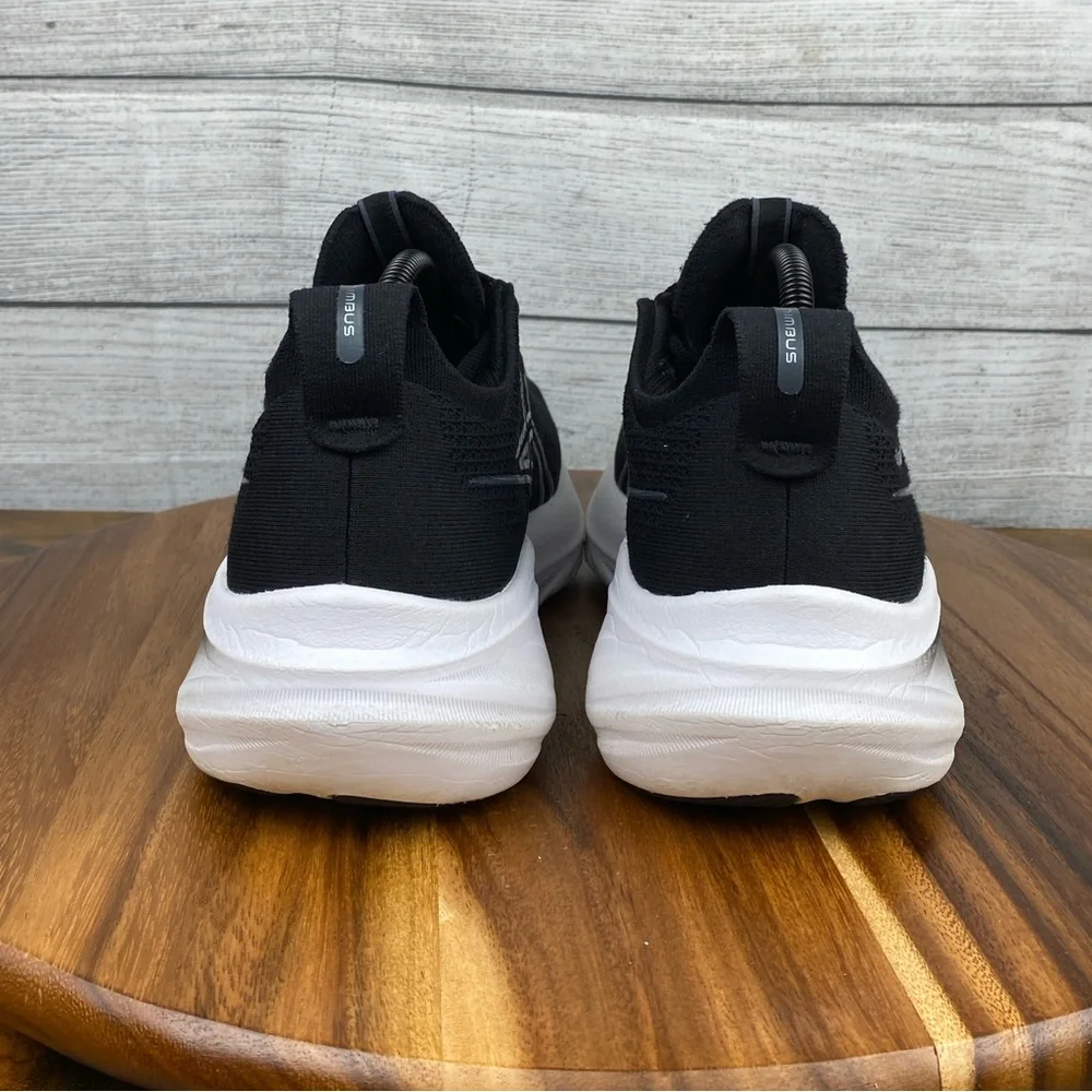 Asics Black and White Athletic Shoes - Picture 6 of 13